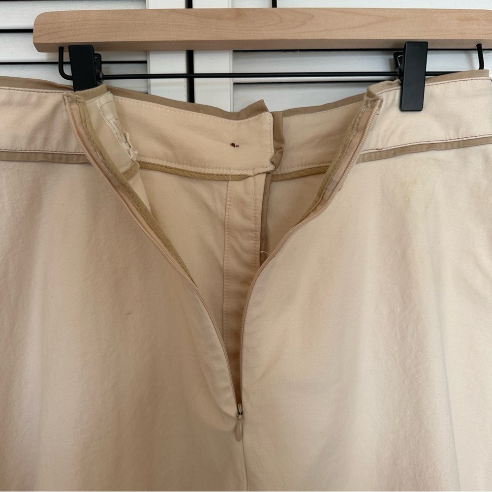 NORAH Brazilian Button Front Linen Midi Skirt Slow Fashion Women’s 6/8 - Picture 6 of 13